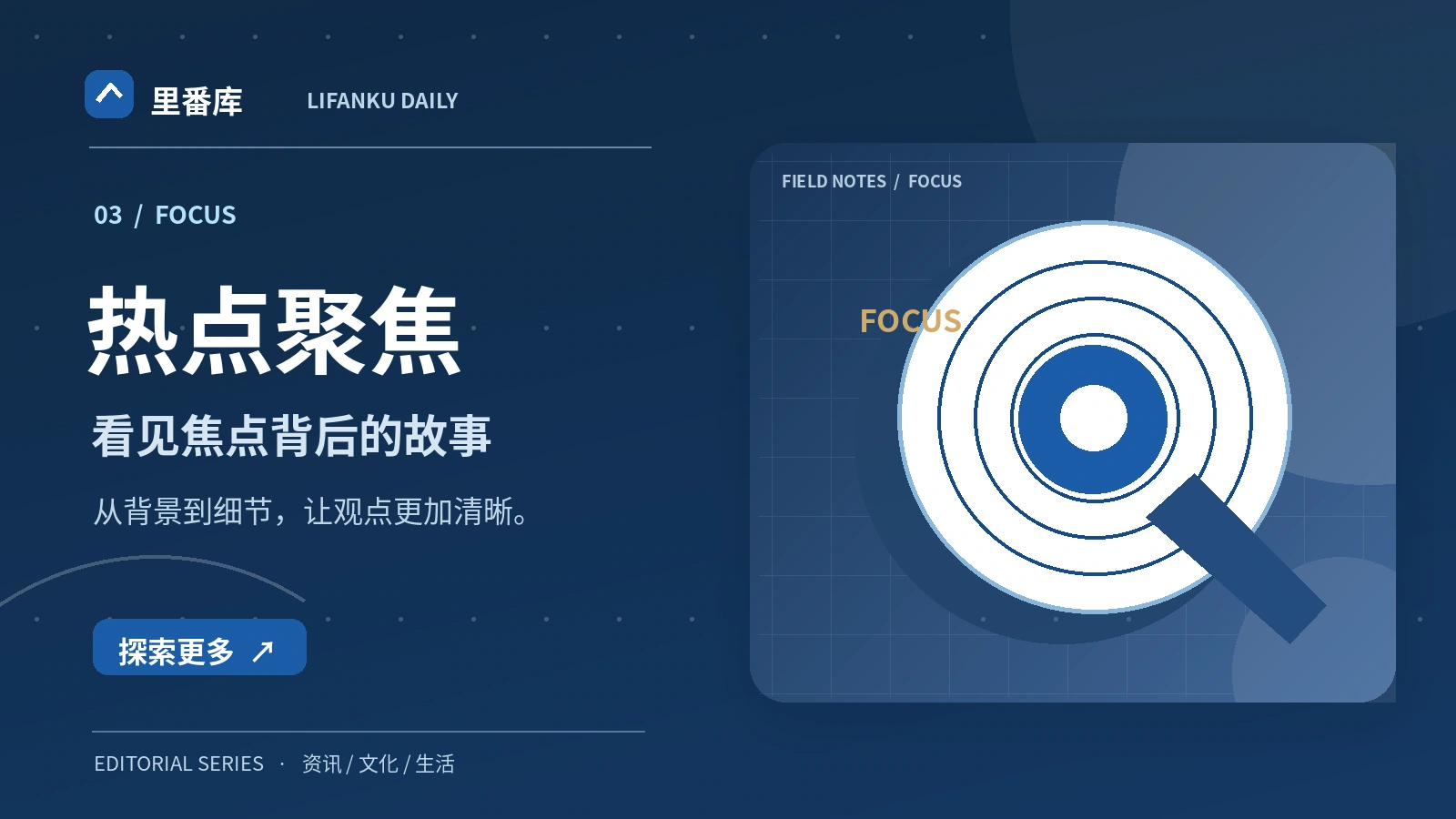 热点聚焦栏目视觉